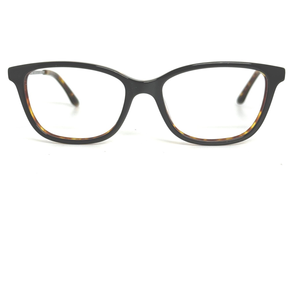 BCBGMAXAZRIA Ingrid Black Laminate Tortoise Eyeglasses Frames L135MM 21292